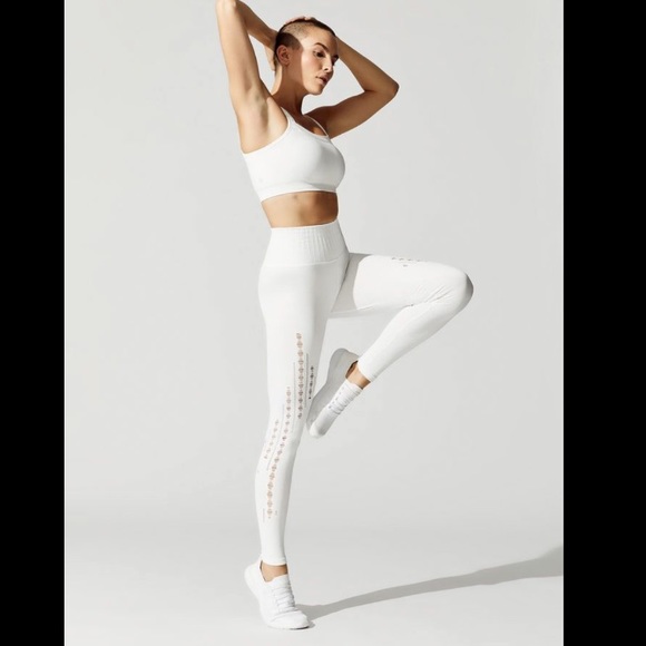 Off White Workout Leggings